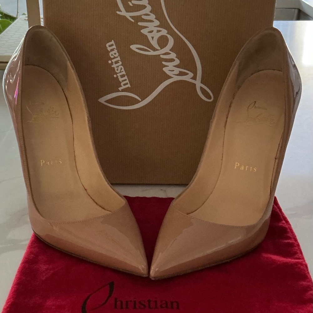 Christian Louboutin So Kate 120 Heels Nude